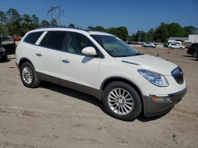 5GAKRBED7BJ411111 - 2011 BUICK ENCLAVE CXL WHITE photo 4