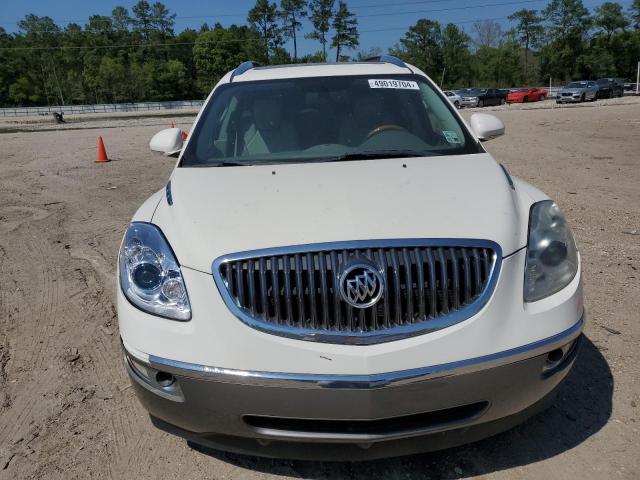 5GAKRBED7BJ411111 - 2011 BUICK ENCLAVE CXL WHITE photo 5