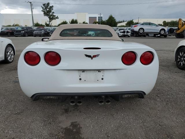 1G1YW3DW2B5111052 - 2011 CHEVROLET CORVETTE GRAND SPORT WHITE photo 6