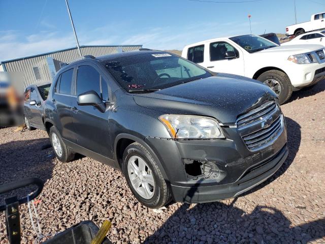 3GNCJLSB8GL237978 - 2016 CHEVROLET TRAX 1LT GRAY photo 4