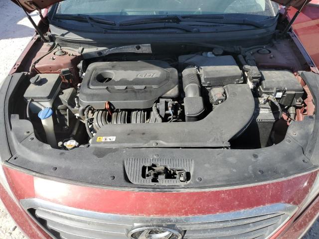 5NPE24AF2GH404117 - 2016 HYUNDAI SONATA SE RED photo 11