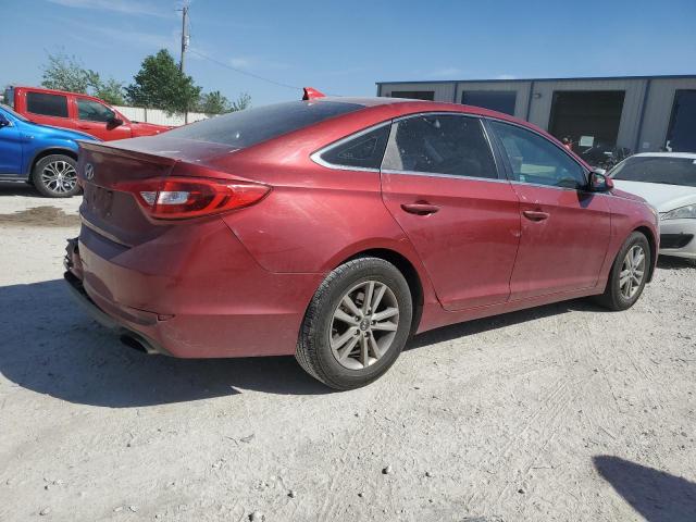 5NPE24AF2GH404117 - 2016 HYUNDAI SONATA SE RED photo 3