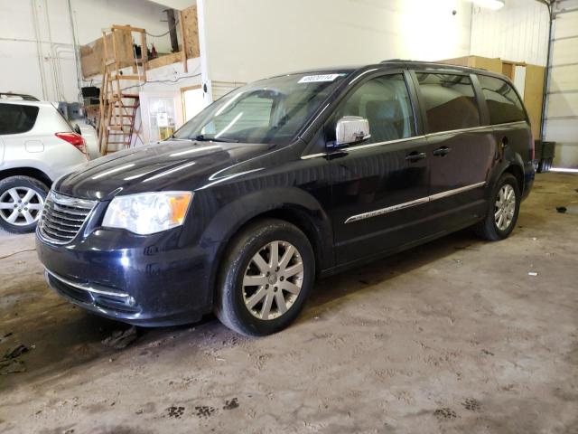 2A4RR8DG8BR666321 - 2011 CHRYSLER TOWN & COU TOURING L BLACK photo 1