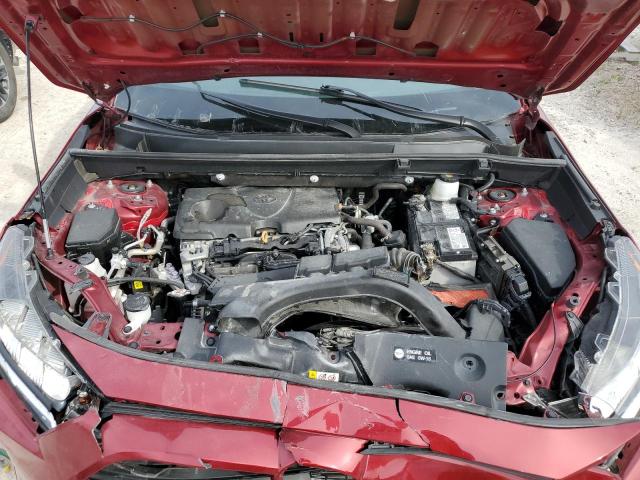 2T3C1RFV0MW118536 - 2021 TOYOTA RAV4 XLE PREMIUM RED photo 12