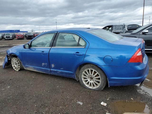 3FAHP0HA5CR113545 - 2012 FORD FUSION SE BLUE photo 2