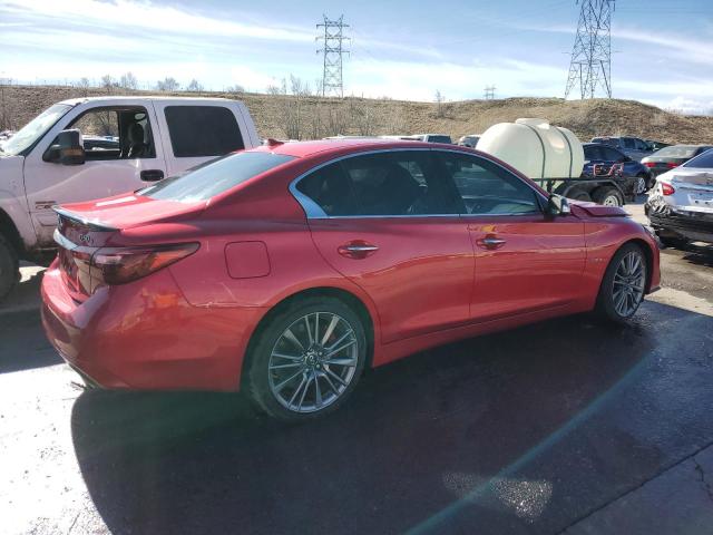 JN1FV7AR8KM830323 - 2019 INFINITI Q50 RED SPORT 400 RED photo 3