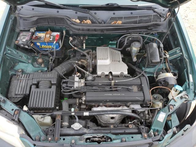 JHLRD18471C016160 - 2001 HONDA CR-V LX GREEN photo 11