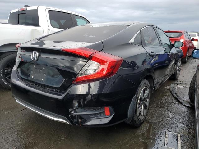 19XFC2F63KE211454 - 2019 HONDA CIVIC LX BLACK photo 3