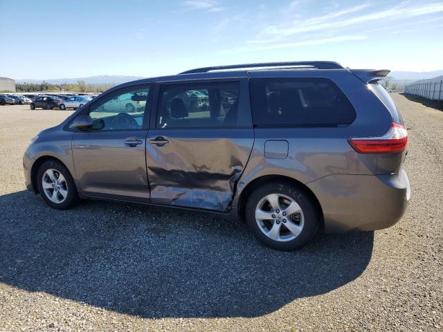 5TDKK3DC5FS579582 - 2015 TOYOTA SIENNA LE GRAY photo 2