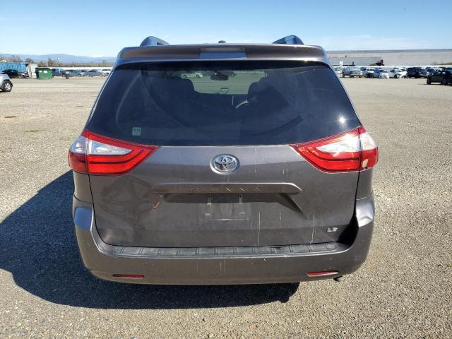 5TDKK3DC5FS579582 - 2015 TOYOTA SIENNA LE GRAY photo 6