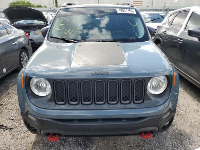 ZACCJBCT5GPD70392 - 2016 JEEP RENEGADE TRAILHAWK GRAY photo 5