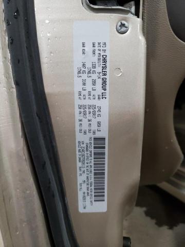 2C4RC1BG7FR520113 - 2015 CHRYSLER TOWN & COU TOURING ოქროსფერი ფოტო 13