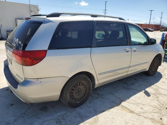 5TDZA23C44S181855 - 2004 TOYOTA SIENNA CE SILVER photo 3