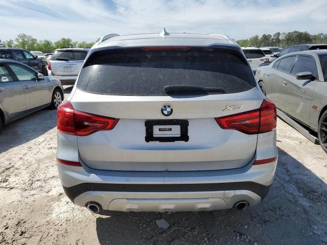 5UXTR9C56JLD65475 - 2018 BMW X3 XDRIVE30I SILVER photo 6