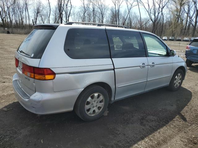 5FNRL18694B142576 - 2004 HONDA ODYSSEY EX SILVER photo 3