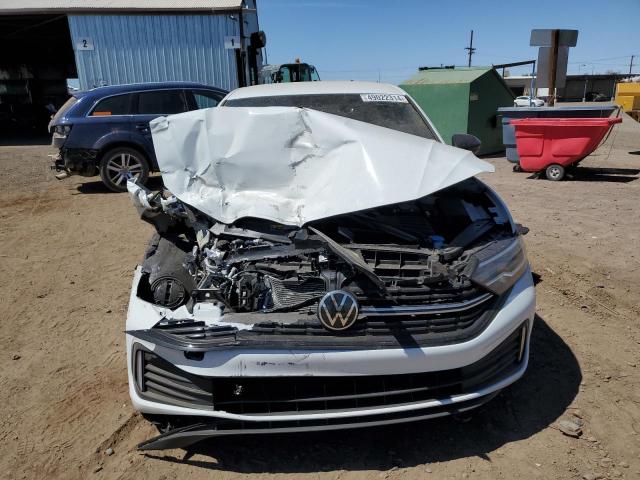 3VWBM7BU6PM025527 - 2023 VOLKSWAGEN JETTA SPORT WHITE photo 5