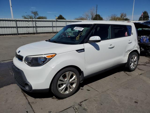 KNDJP3A55F7186890 - 2015 KIA SOUL + WHITE photo 1