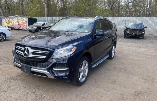 4JGDA5HB7JB159293 - 2018 MERCEDES-BENZ GLE 350 4MATIC BLUE photo 2