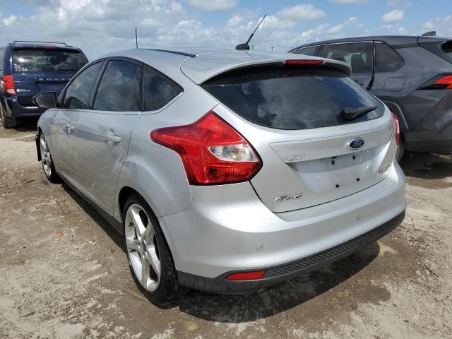 1FADP3N26EL203706 - 2014 FORD FOCUS TITANIUM SILVER photo 2