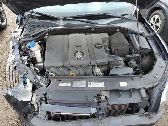 1VWAP7A34CC067203 - 2012 VOLKSWAGEN PASSAT S BLUE photo 11