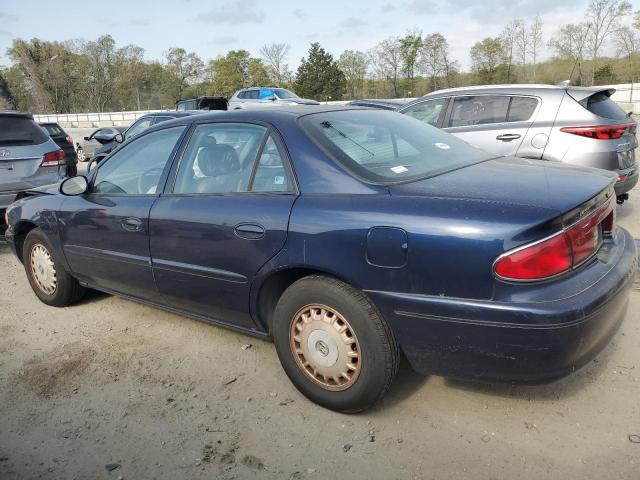 2G4WS55J731261584 - 2003 BUICK CENTURY CUSTOM BLUE photo 2