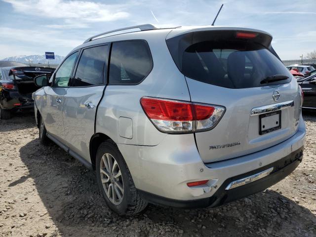 5N1AR2MMXFC624135 - 2015 NISSAN PATHFINDER S 银色 照片 2