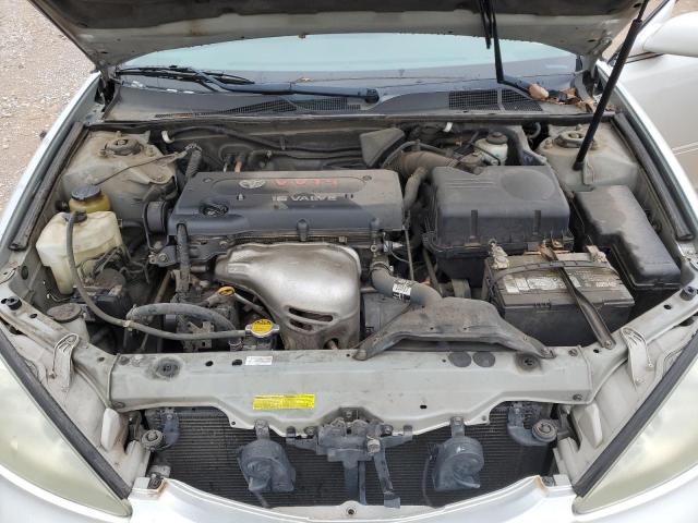 4T1BE32K54U296556 - 2004 TOYOTA CAMRY LE SILVER photo 11