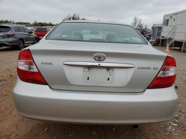 4T1BE32K54U296556 - 2004 TOYOTA CAMRY LE SILVER photo 6