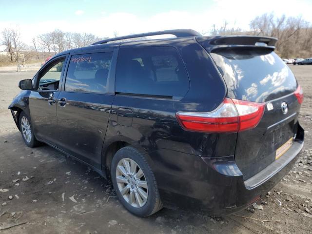 5TDJK3DC5FS097724 - 2015 TOYOTA SIENNA LE BLACK photo 2