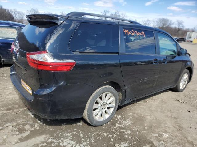 5TDJK3DC5FS097724 - 2015 TOYOTA SIENNA LE BLACK photo 3