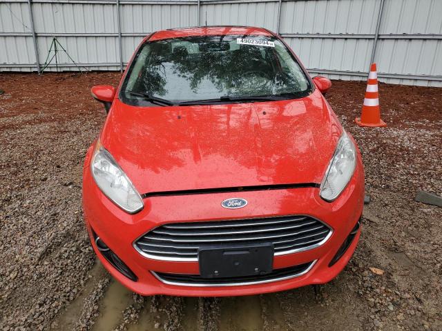 3FADP4CJXEM156551 - 2014 FORD FIESTA TITANIUM RED photo 5