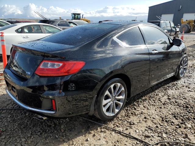 1HGCT2B89EA007650 - 2014 HONDA ACCORD EXL BLACK photo 3