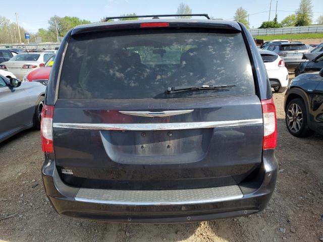 2A4RR8DG1BR749704 - 2011 CHRYSLER TOWN & COU TOURING L BLUE photo 6