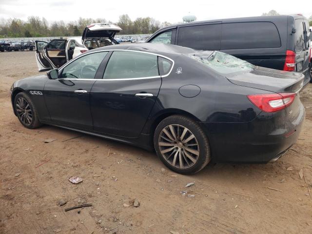 ZAM56YRA6J1291738 - 2018 MASERATI QUATTROPOR S BLACK photo 2