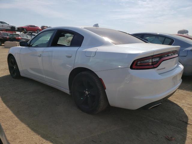 2C3CDXHG2FH744848 - 2015 DODGE CHARGER SXT WHITE photo 2