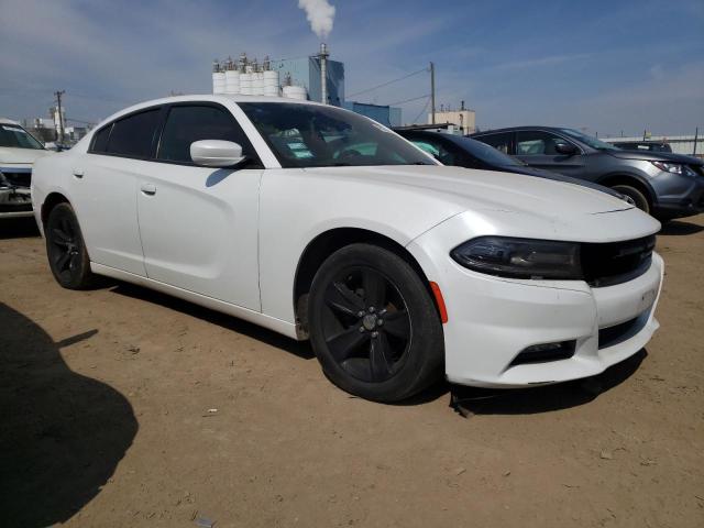 2C3CDXHG2FH744848 - 2015 DODGE CHARGER SXT WHITE photo 4