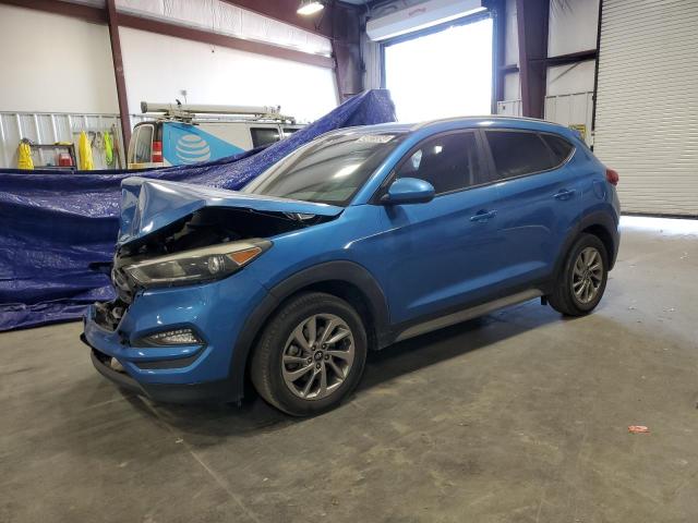 KM8J33A41JU661119 - 2018 HYUNDAI TUCSON SEL BLUE photo 1