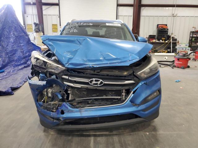 KM8J33A41JU661119 - 2018 HYUNDAI TUCSON SEL BLUE photo 5