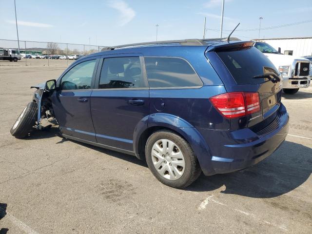 3C4PDCAB3HT568519 - 2017 DODGE JOURNEY SE BLUE photo 2