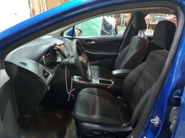 1G1BE5SM1G7309879 - 2016 CHEVROLET CRUZE LT BLUE photo 7