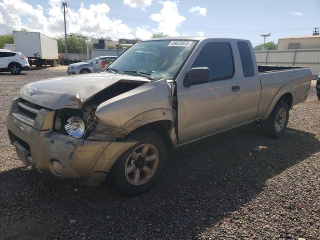 1N6DD26T24C444744 - 2004 NISSAN FRONTIER KING CAB XE SILVER photo 1