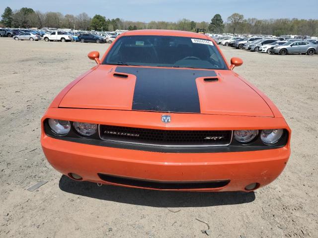 2B3CJ7DW3AH212665 - 2010 DODGE CHALLENGER SRT-8 ORANGE photo 5