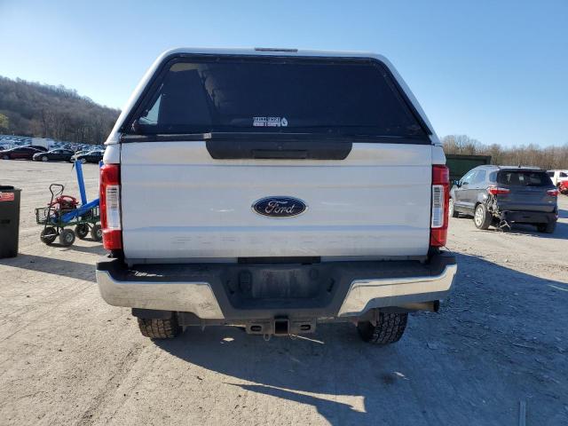 1FT7X2B68KEC75841 - 2019 FORD F250 SUPER DUTY WHITE photo 6