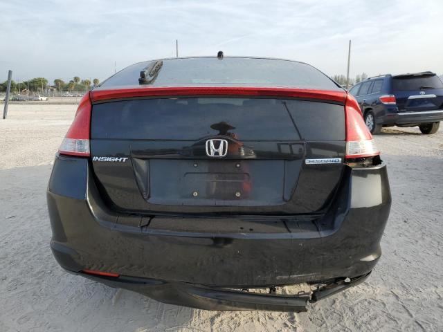 JHMZE2H77AS028825 - 2010 HONDA INSIGHT EX BLACK photo 6