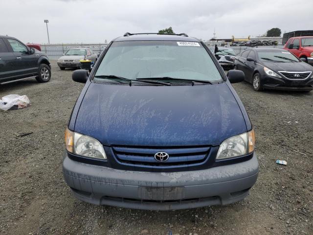 4T3ZF13C61U406170 - 2001 TOYOTA SIENNA LE BLUE photo 5