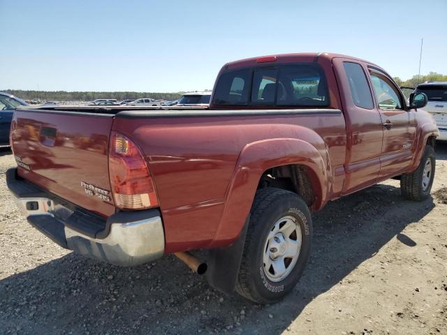 5TETU62N57Z432025 - 2007 TOYOTA TACOMA PRERUNNER ACCESS CAB RED photo 3