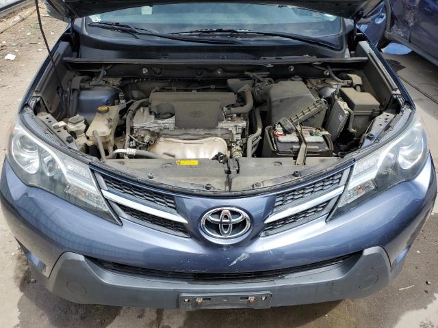 2T3RFREV9DW018657 - 2013 TOYOTA RAV4 XLE BLUE photo 12