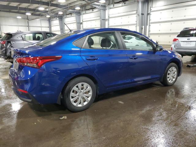 3KPC24A65LE110197 - 2020 HYUNDAI ACCENT SE BLUE photo 3