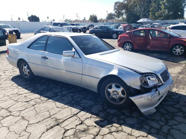 WDBGA70G1XA431614 - 1999 MERCEDES-BENZ CL 500 SILVER photo 4