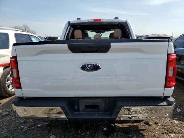 1FTEW1EP0MKD00227 - 2021 FORD F150 SUPERCREW WHITE photo 6